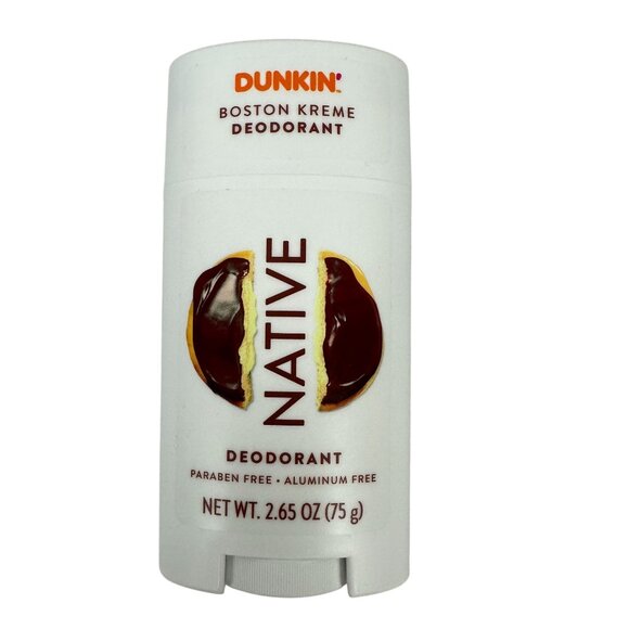 Native Dunkin Boston Kreme Deodorant 2.65 Oz Paraben Free Aluminum Free - Picture 1 of 4